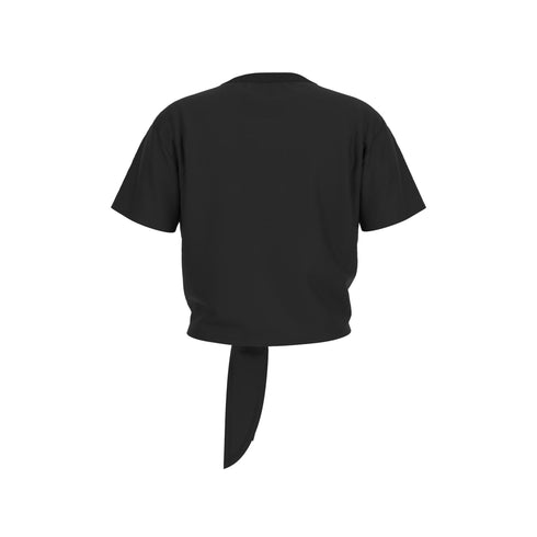 GUESS T-shirt T-shirt Donna con logo e fiocco Nero P25 - GUESSW5GI18I3Z14 - JBLK - XS - Francavilla Moda
